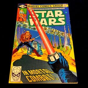 (2) 1980 STAR WARS #37 and #38 MARVEL COMICS BOOKS